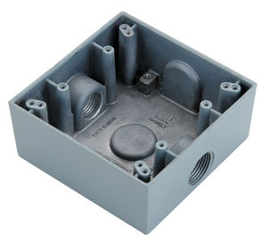 Square Watertight / Waterproof Electrical Box 1/2" 3/4" Size To Protect Conductors